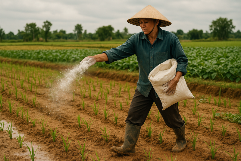 Lúa, ngô, đậu trên đất chua